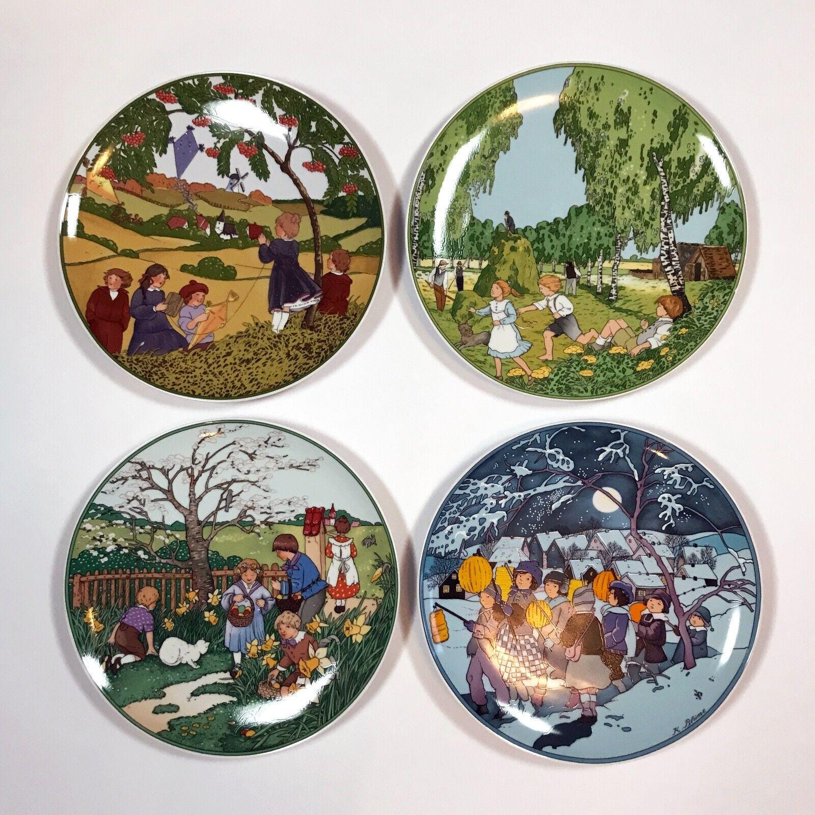 ビレロイ&ボッホ 日本 Etsy 絵皿 Heinrich villeroy Villeroy&amp