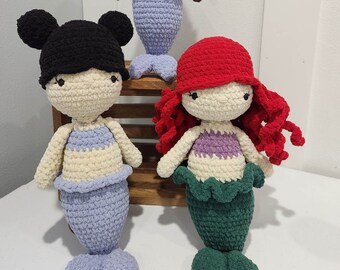 Crochet Mermaid Doll