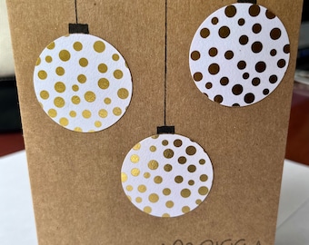 Polka Dot Christmas Cards