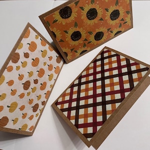 Simple Fall Notecards