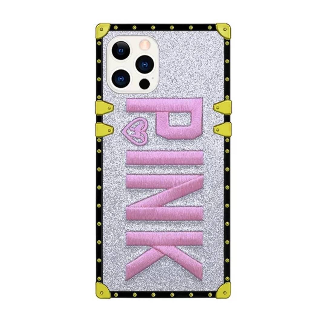 Pink Square Phone Cases