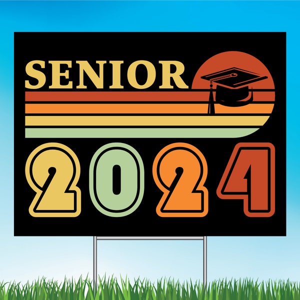 Senior Yard Signs 2024 Etsy
