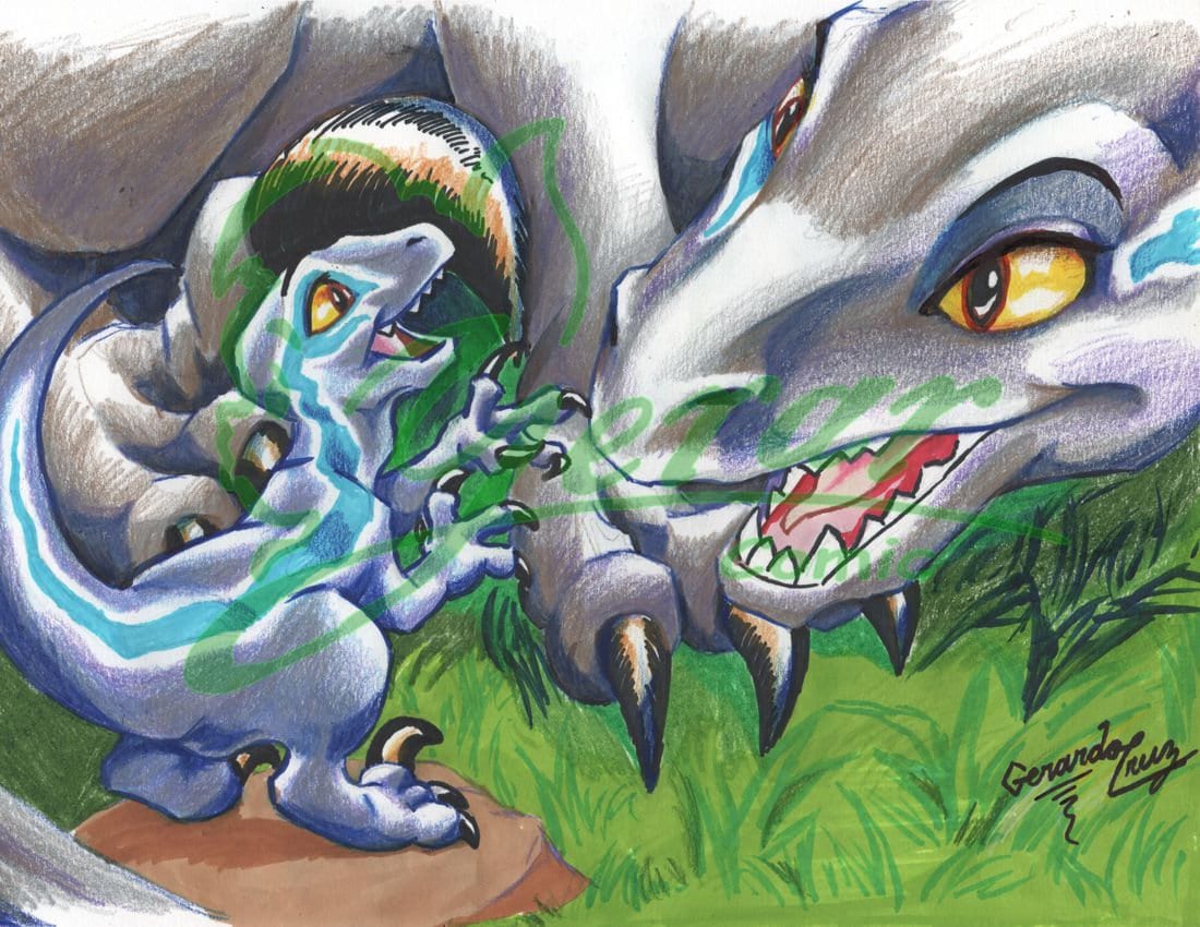 Jurassic world pequeña blue sale