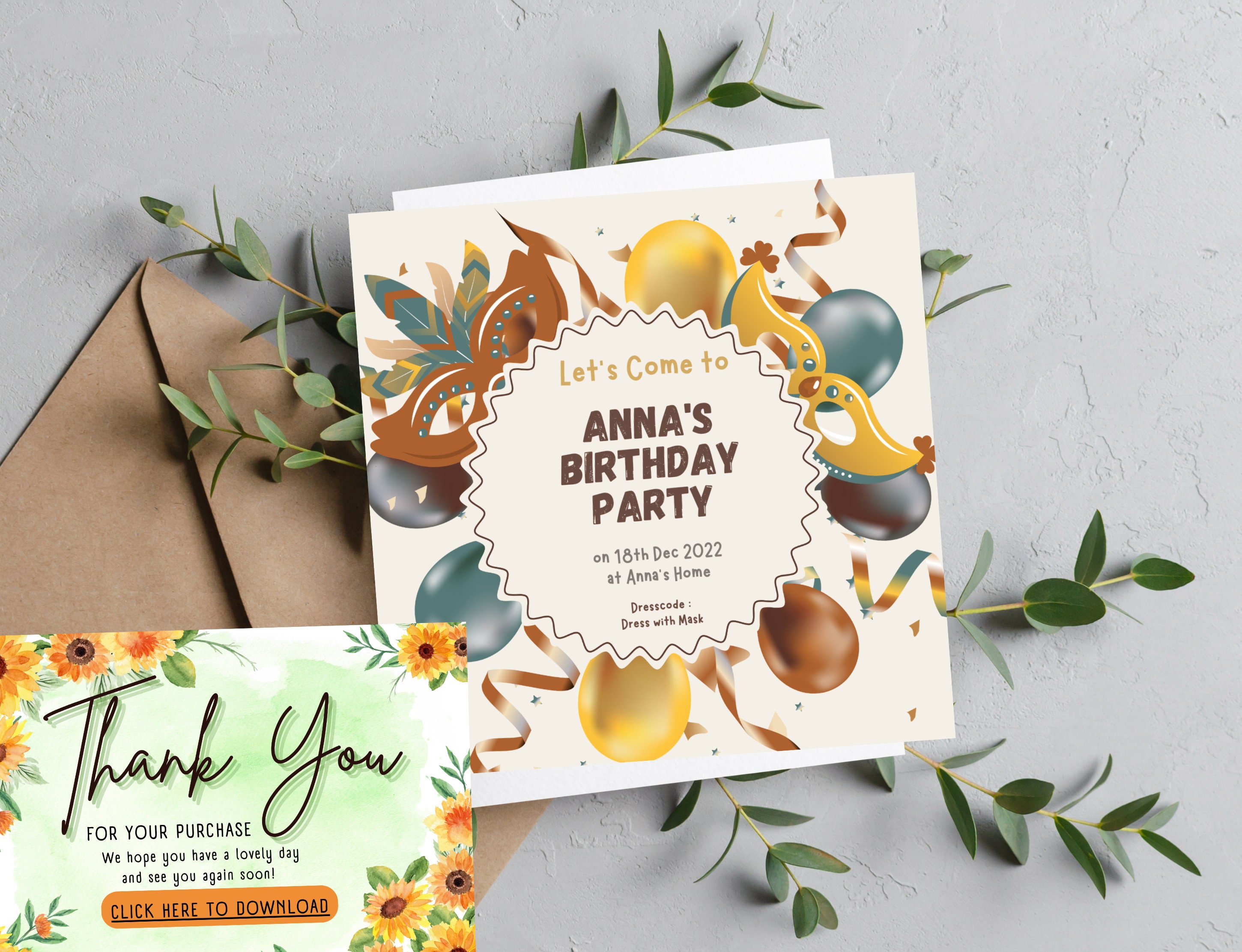 Editable Birthday Invite Template, Instant Download Kids Digital Mario