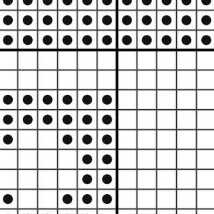 Kruissteekpatroon: logo programmeertaal Python afbeelding 4