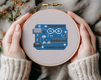 Arduino Uno - Cross Stitch Pattern - Digital Download