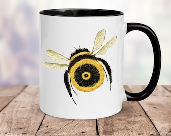 Bumble bee Butt Mug, Funny Bee Mug, Hilarious Bee Mug with Original Design, Valentines Day Gift, Birthday Gift, Christmas Gift