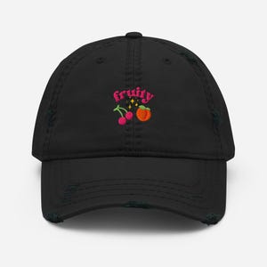 Fruity LGBT Pride Distressed Hat