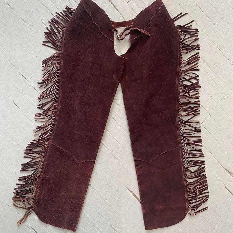 Leather Assless Chaps - Etsy