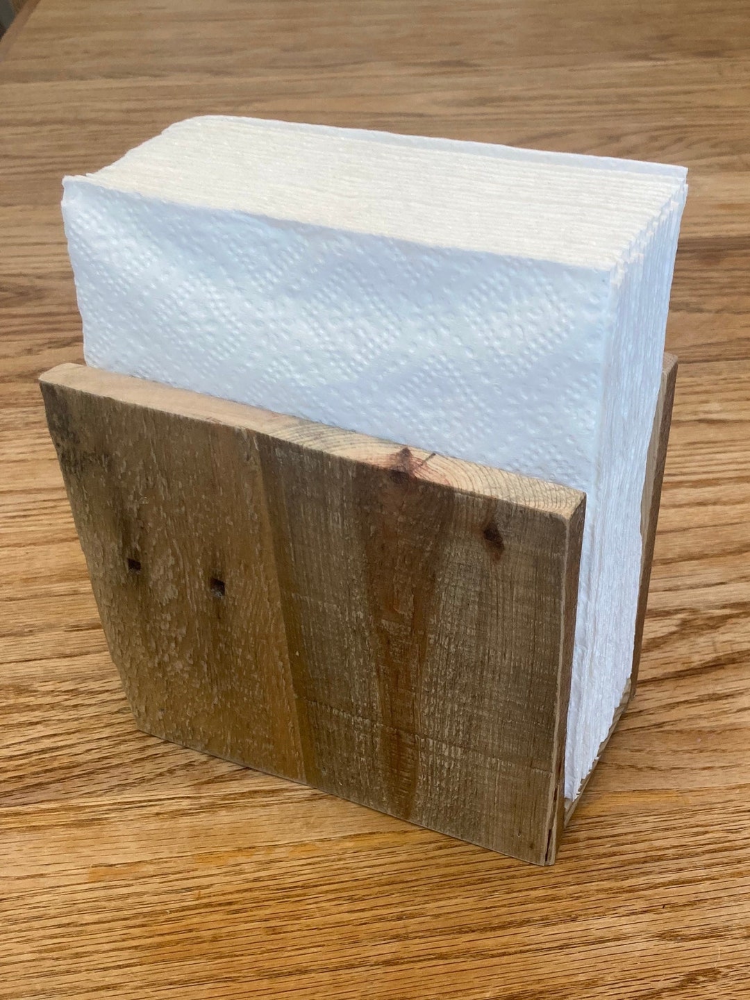Napkin Holder, Rustic, Farmhouse or Cabin - Etsy