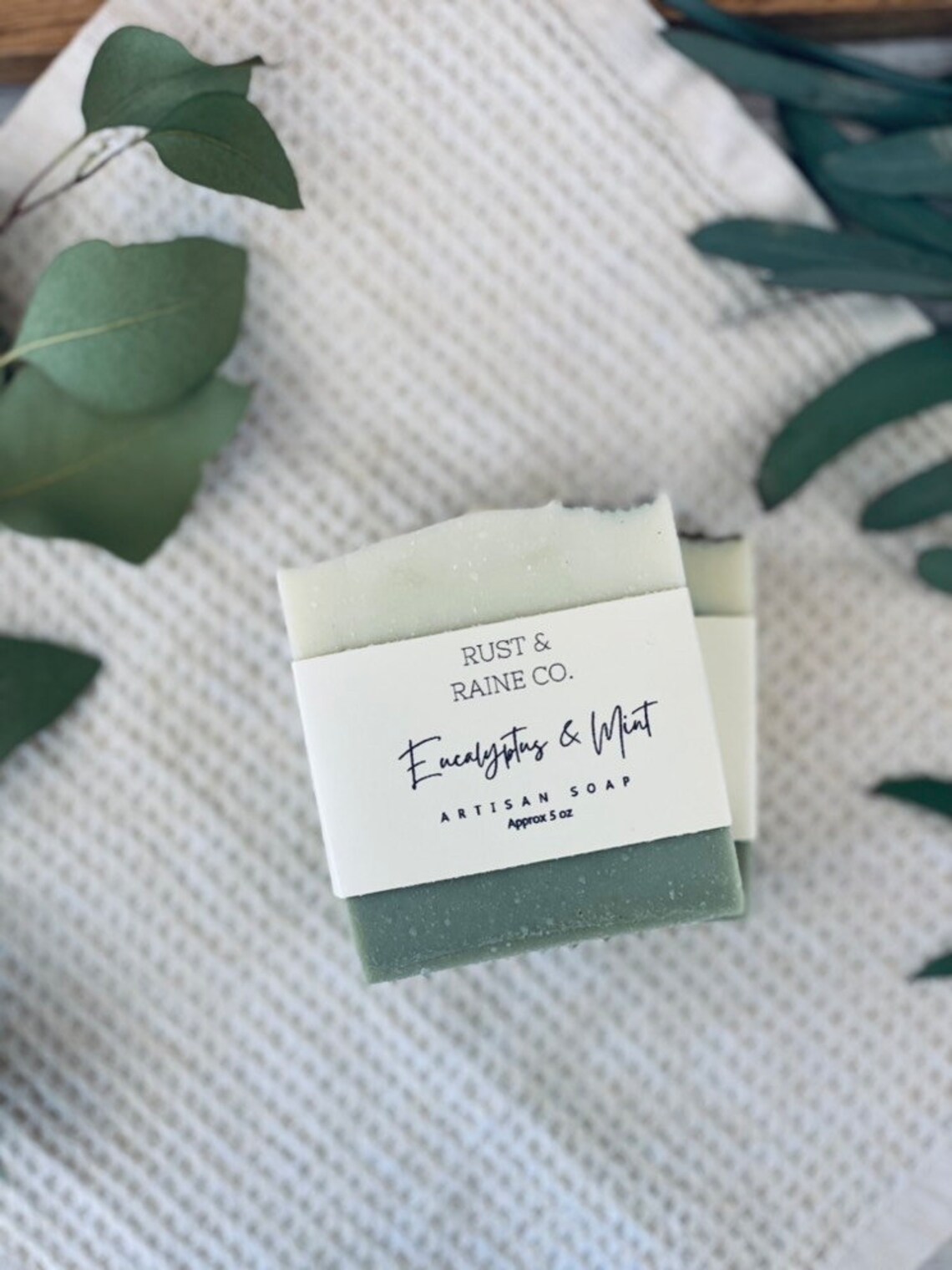 Eucalyptus & Mint Soap Bar, Bar Soap, Nourishing, Natural, Cold Process ...