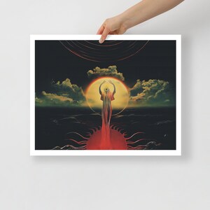 RESUMEN ASCENSION OCEAN, arte original, Póster
