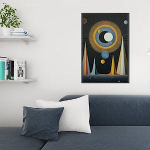 ESOTERISCHE RAUMKARTE, Poster