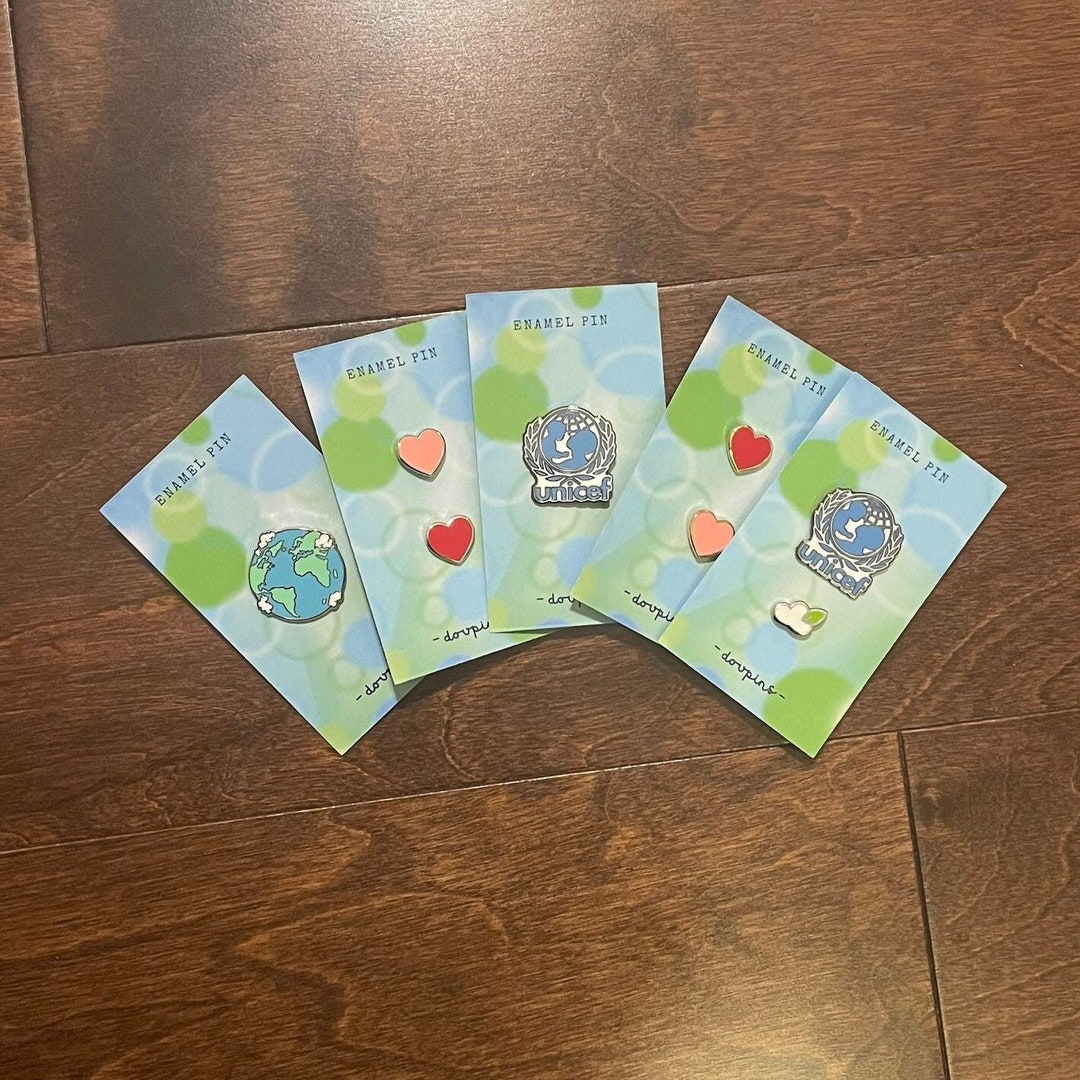 Enamel Pin FUNDRAISER All Profits Will Be Donated to Support Etsy