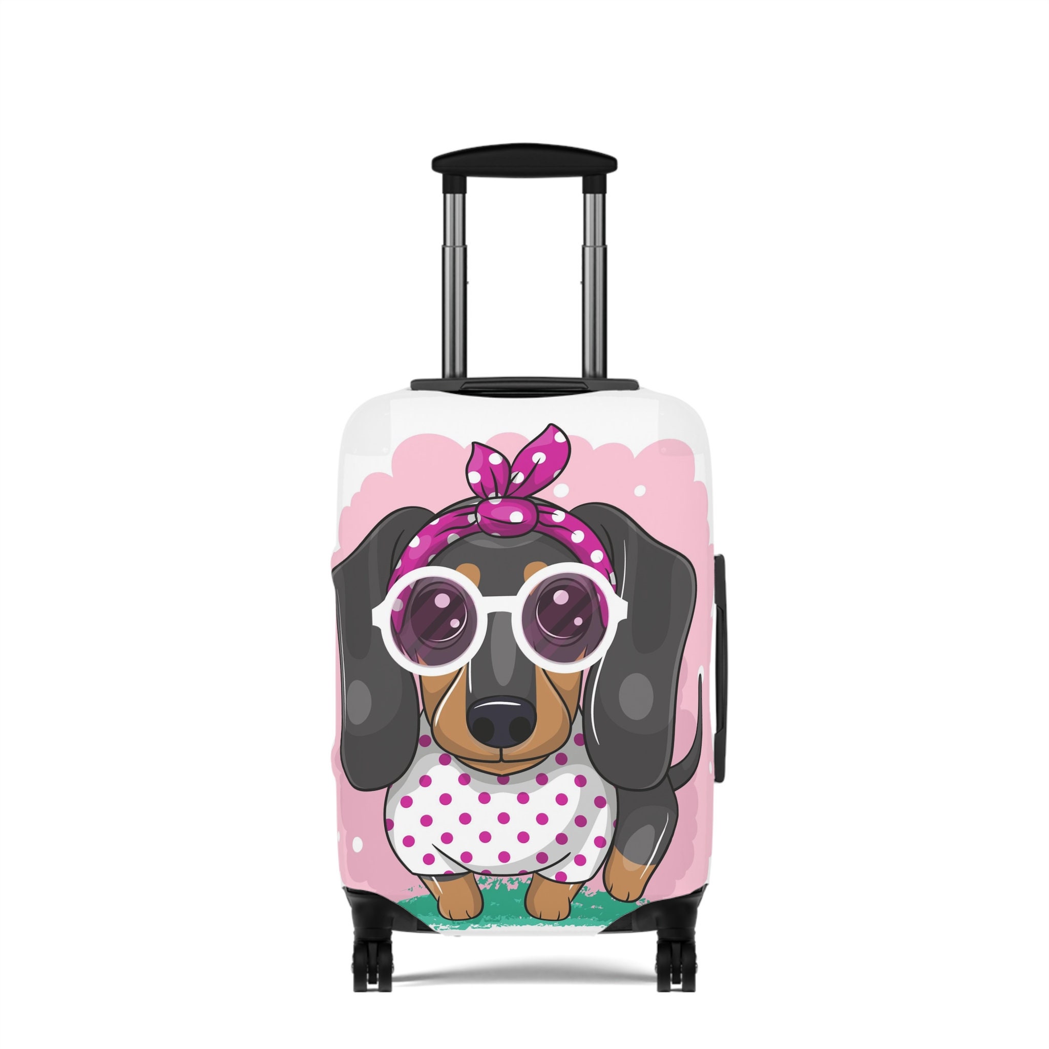 Dachshund Luggage Cover,  Cute Travel Gift
