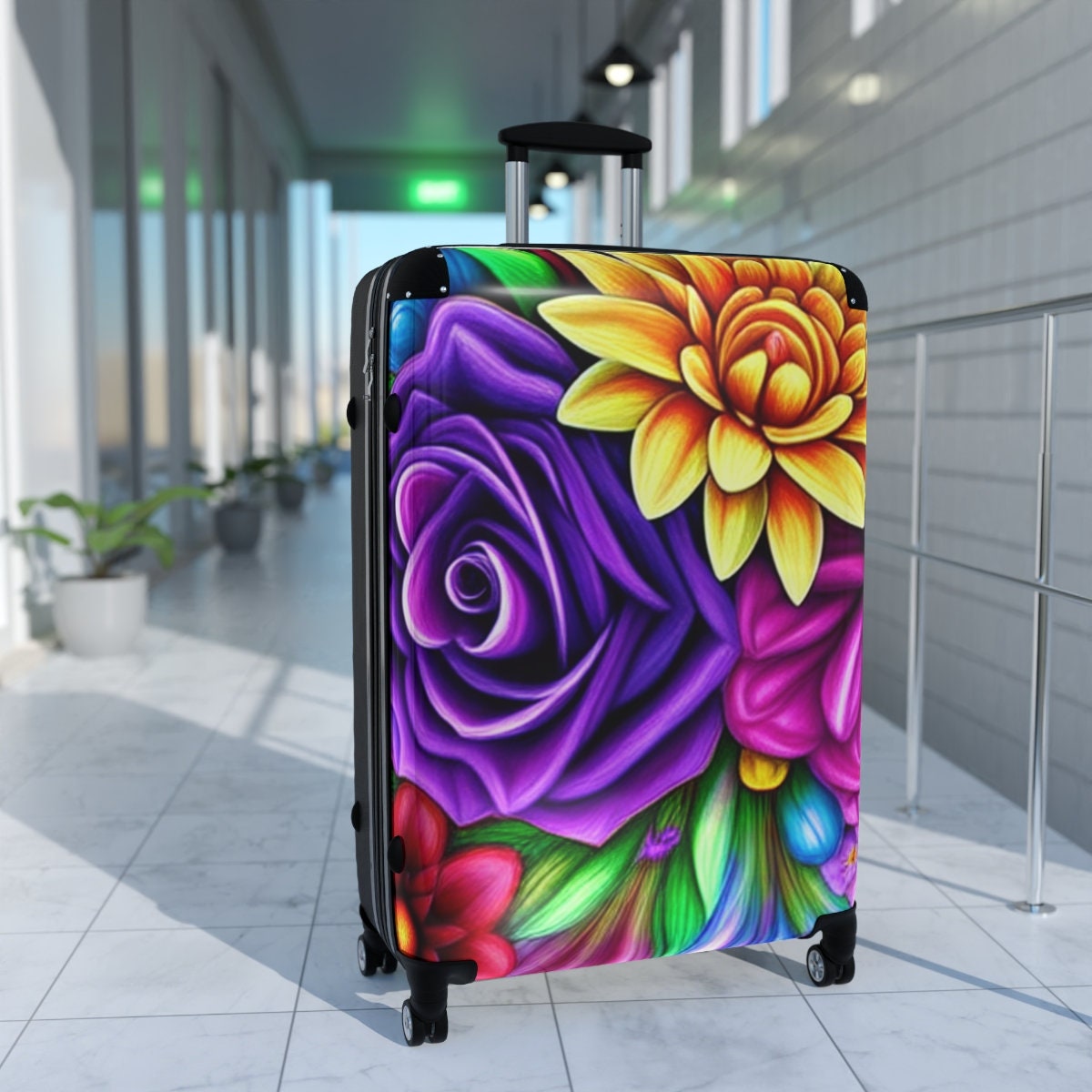 Artistic Suitcase 