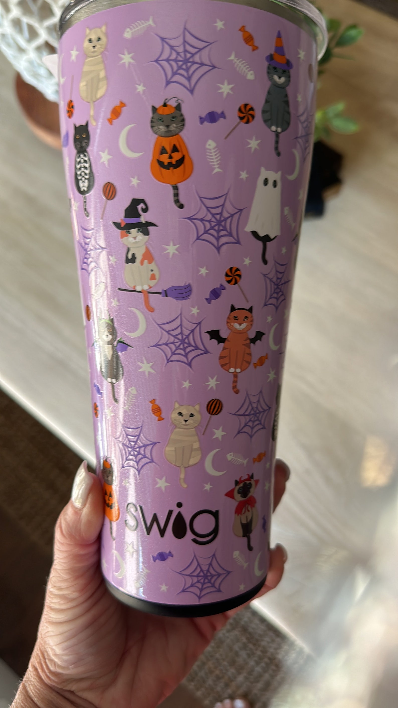 NEW Swig Life Scaredy Cat 32oz/halloween Etsy Canada