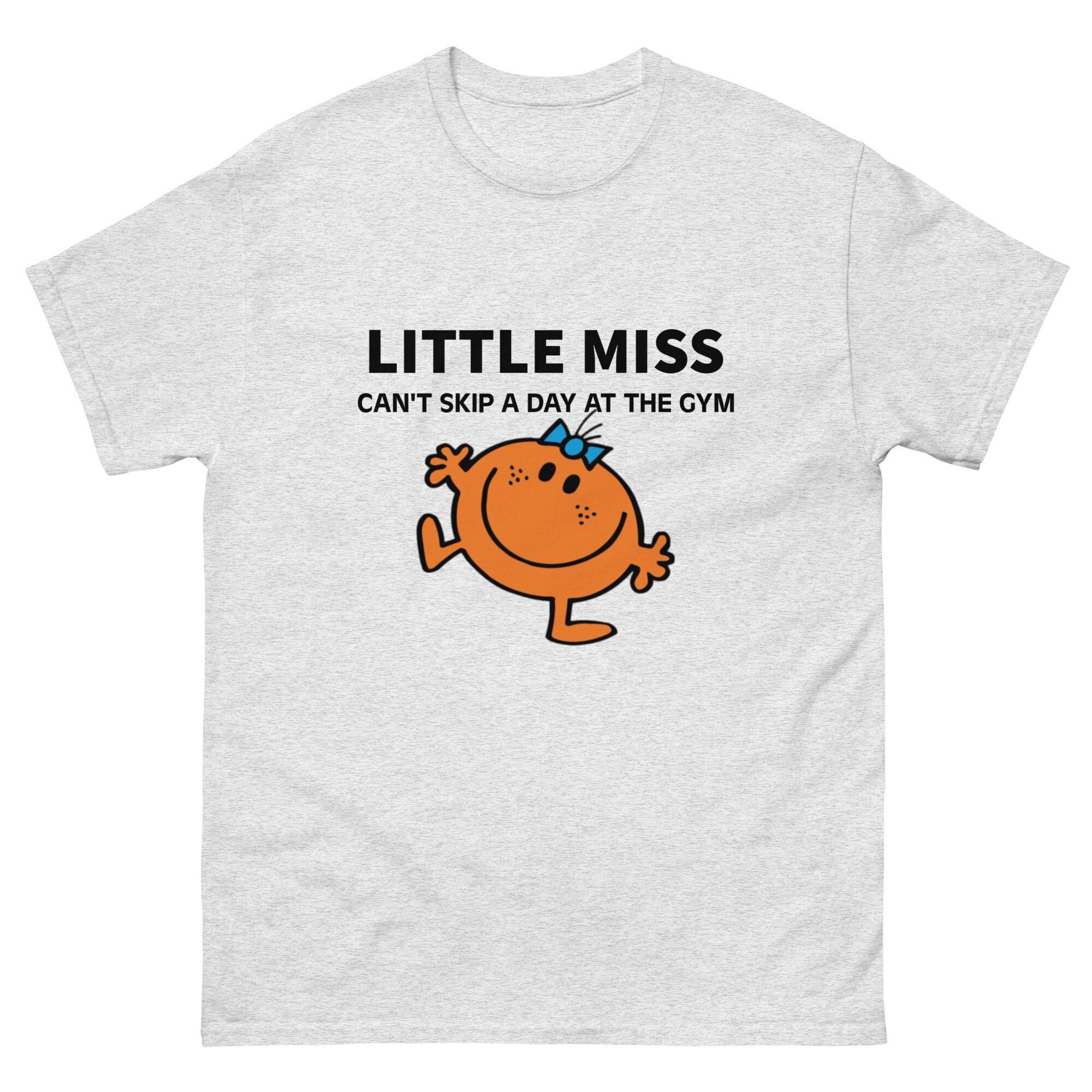 Little Miss Fitness Gift Women Gym Lover Gag T-Shirt