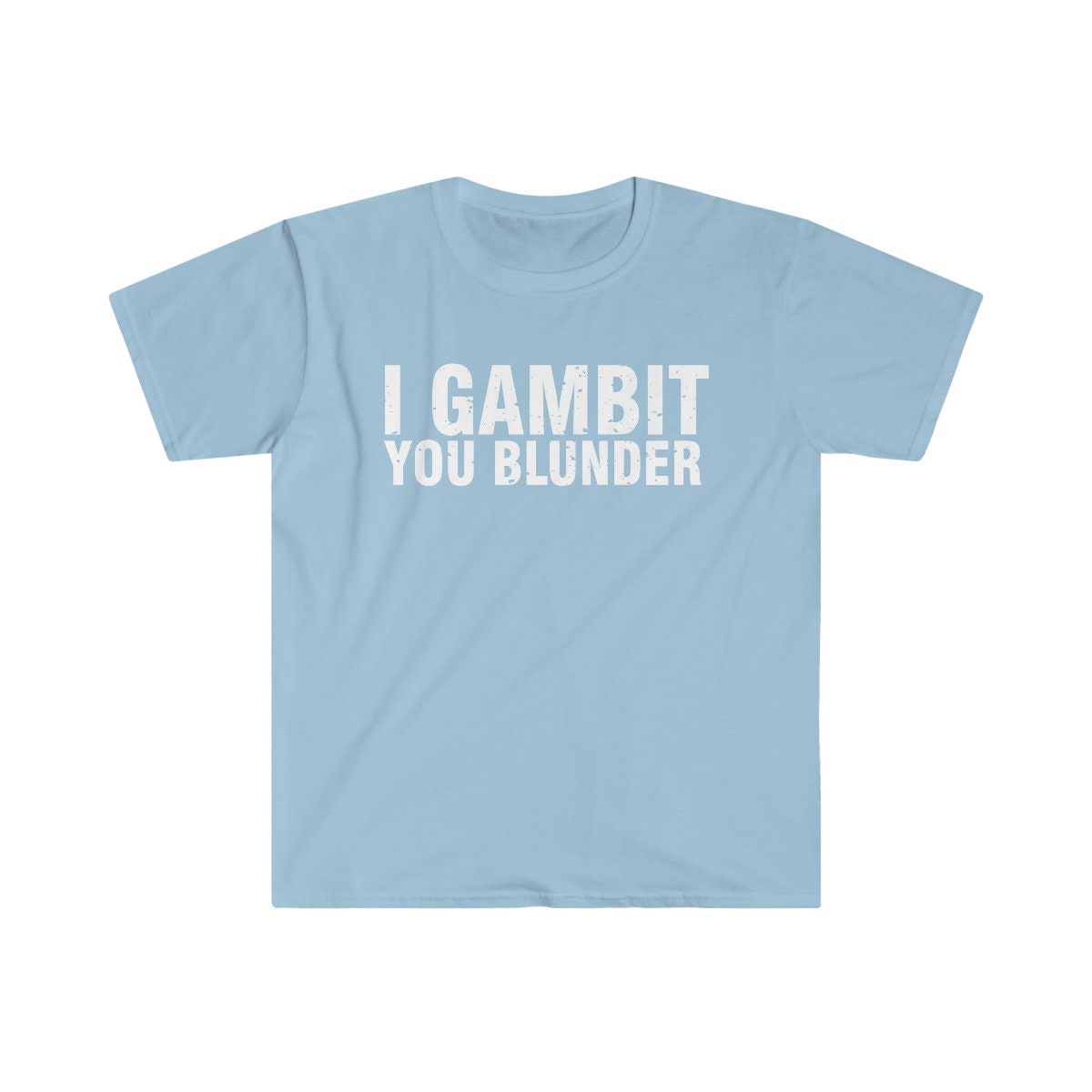 King's Gambit Chess T-shirt – Zero Blunders