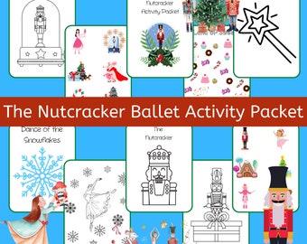 Nutcracker Ballet Activity Bundle | Coloring Pages (Printable)