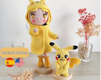 Rai amigurumi PDF pattern-ESP/ENG