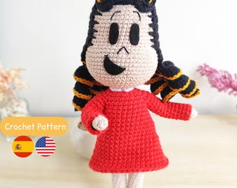 Little Lulit amigurumi PDF pattern ESP/ING