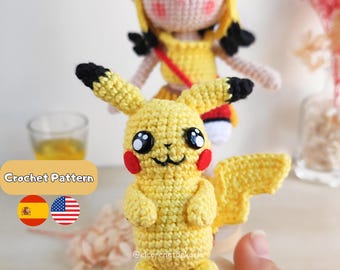 Rayito amigurumi PDF-patroon-ESP/ENG