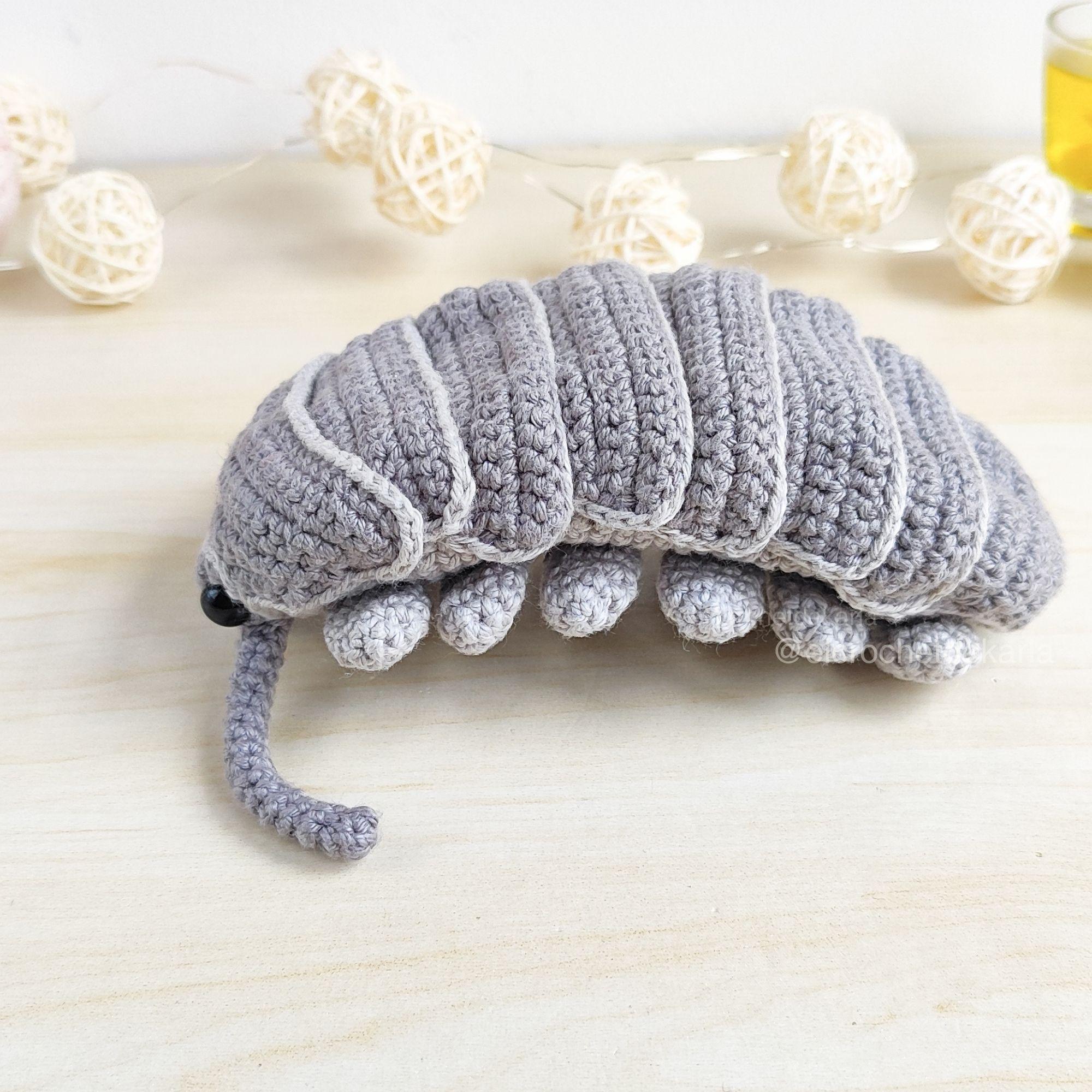 Pill Bug | Roly Poly Amigurumi Crochet Pattern PDF | Isopod Crochet ...
