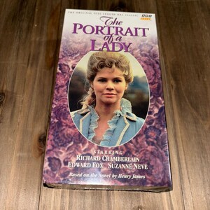 The Portrait Of A Lady VHS Starring Richard Chamberlain & Suzanne Neve BBC Classic Drama Based On Henry James Novel