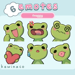 Froggy Emotes - Twitch, Discord, YouTube
