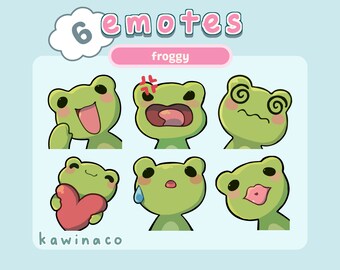 Froggy Emotes - Twitch, Discord, YouTube