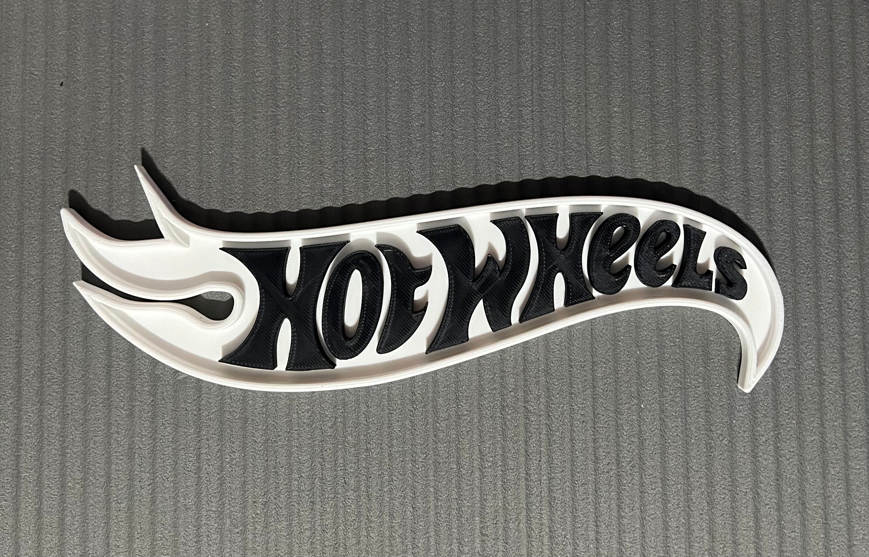Hot Wheels 3d Printed Sign logo Etsy
