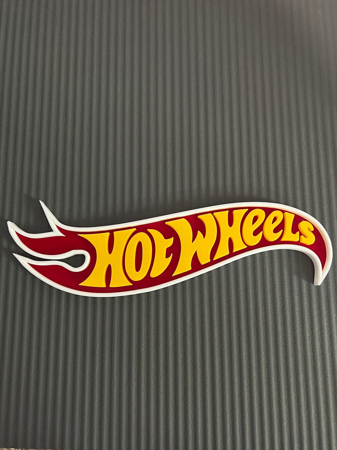 Hot Wheels 3d Printed Sign/logo - Etsy