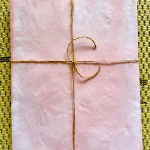 Avocado Dyed Paper, Junk Journal Supplies