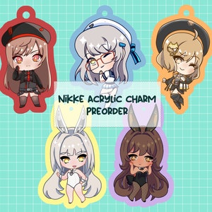 Nikke Acrylic Charm Pre Order Wave 1