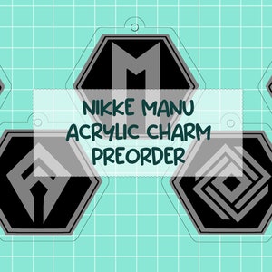 Nikke Manufactures Acrylic Charm Preorder