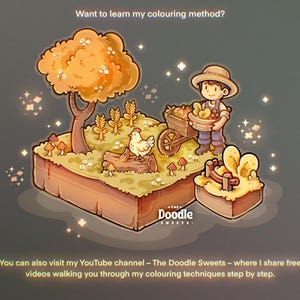 Isometric Farm Harvest Procreate Stamp Brushes ( NEW ISOMETRIC ...