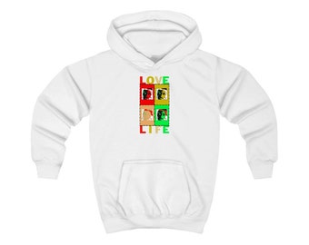 sudaderas con capucha para niños Love Life