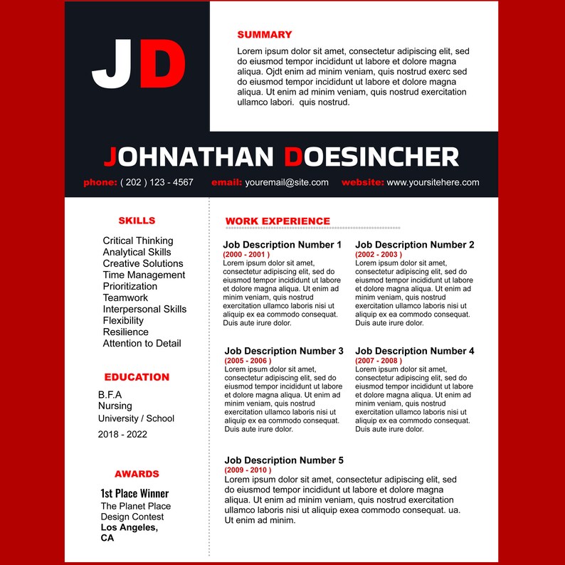 Resume Format 2024 Resume Template Guaranteed to Stand Out to
