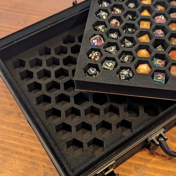 Chest of Hoarding | 26 Set Capacity | Plexi Glass Dice Display Case