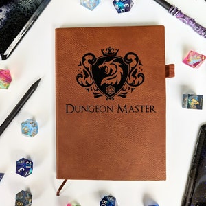 Dungeon Master - Vegan Leather Mini Dot Journal