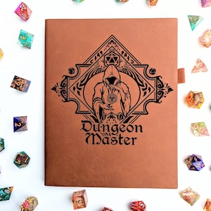 The Fate Twister -  Vegan Leather D&D Campaign Journal