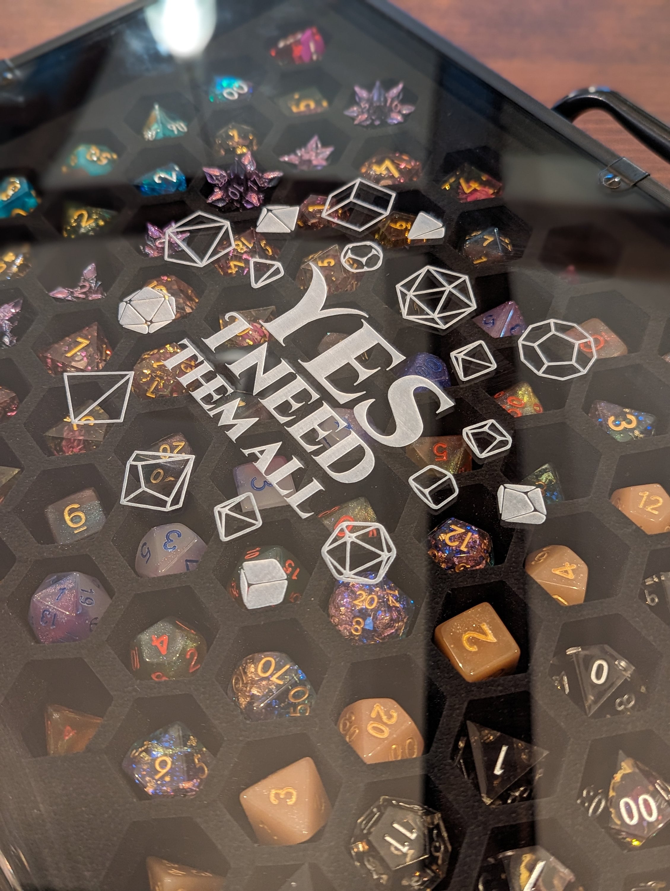 Yes I Need Them All | Chest of Hoarding | 26 Set Capacity | Plexi
