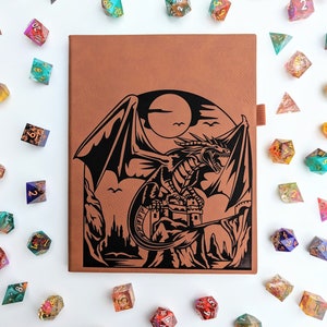 Klauth&#39;s Conquest - Vegan Leather D&D Campaign Journal