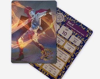 Jacques Ze Whipper NPC Holographic Card | Trading Card