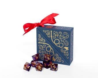 JZW | 7 Piece Liquid Core Dice Set