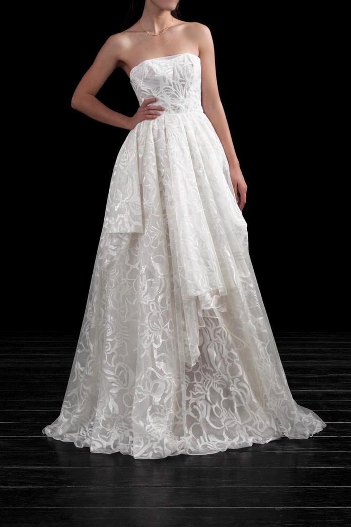 Vera Wang Strapless Wedding - Etsy