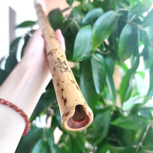 1-2 pieces Xiao Flute Teardrop Bamboo Xiao Flute Gift for Musician Music Gift Flute Instrument - 440Hz Key D C