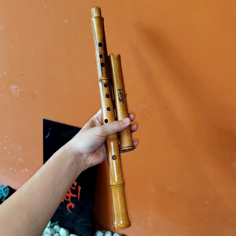 Chittagong Wood Xiao Flute: Detachable Handmade Meditation Instrument ...