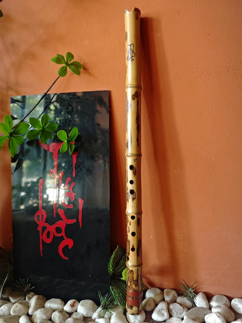 Rectangular Flute Teardrop Bamboo Xiao Flute: Handmade Detachable Meditation Flute ...